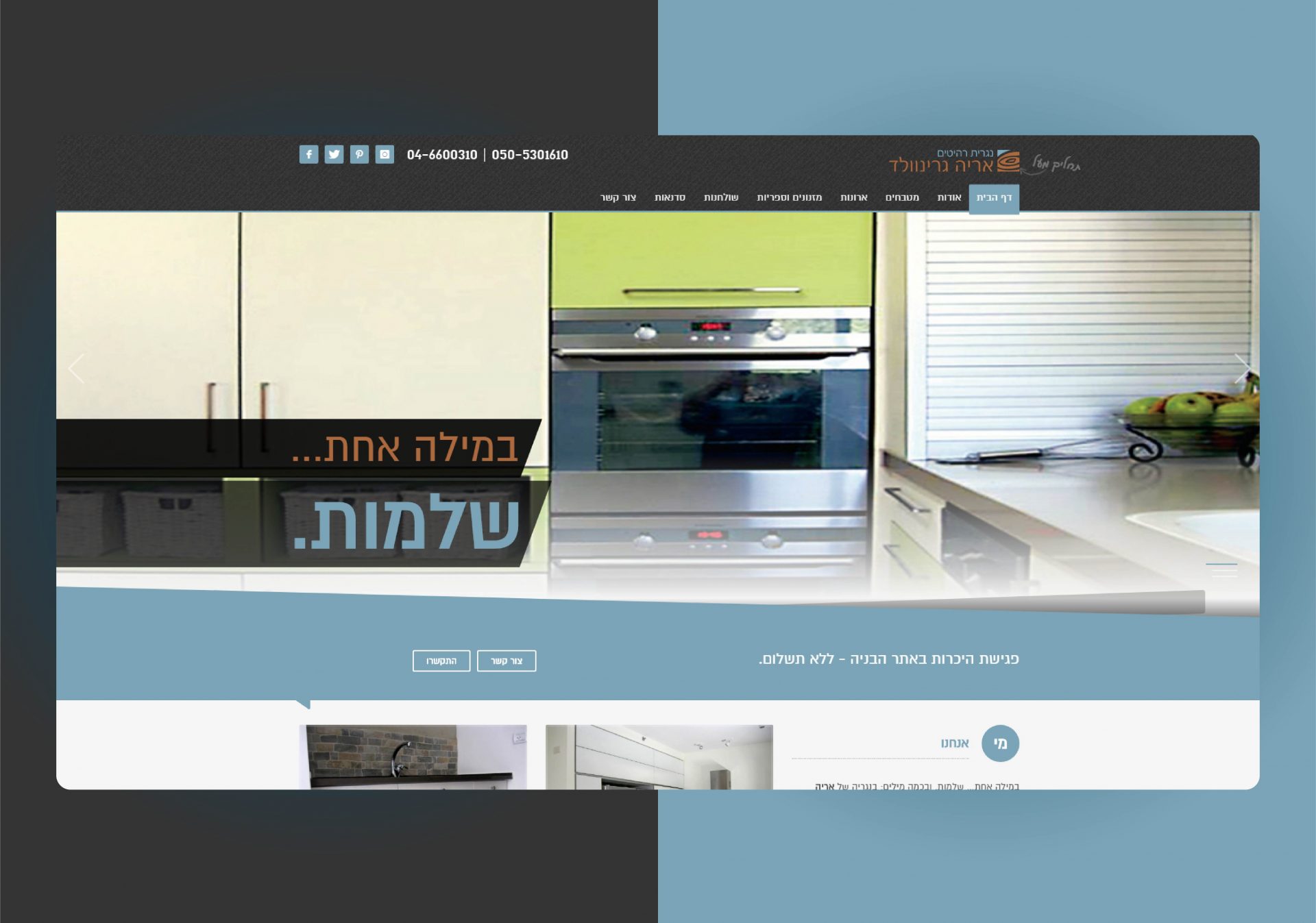 Arie Greenvald Website