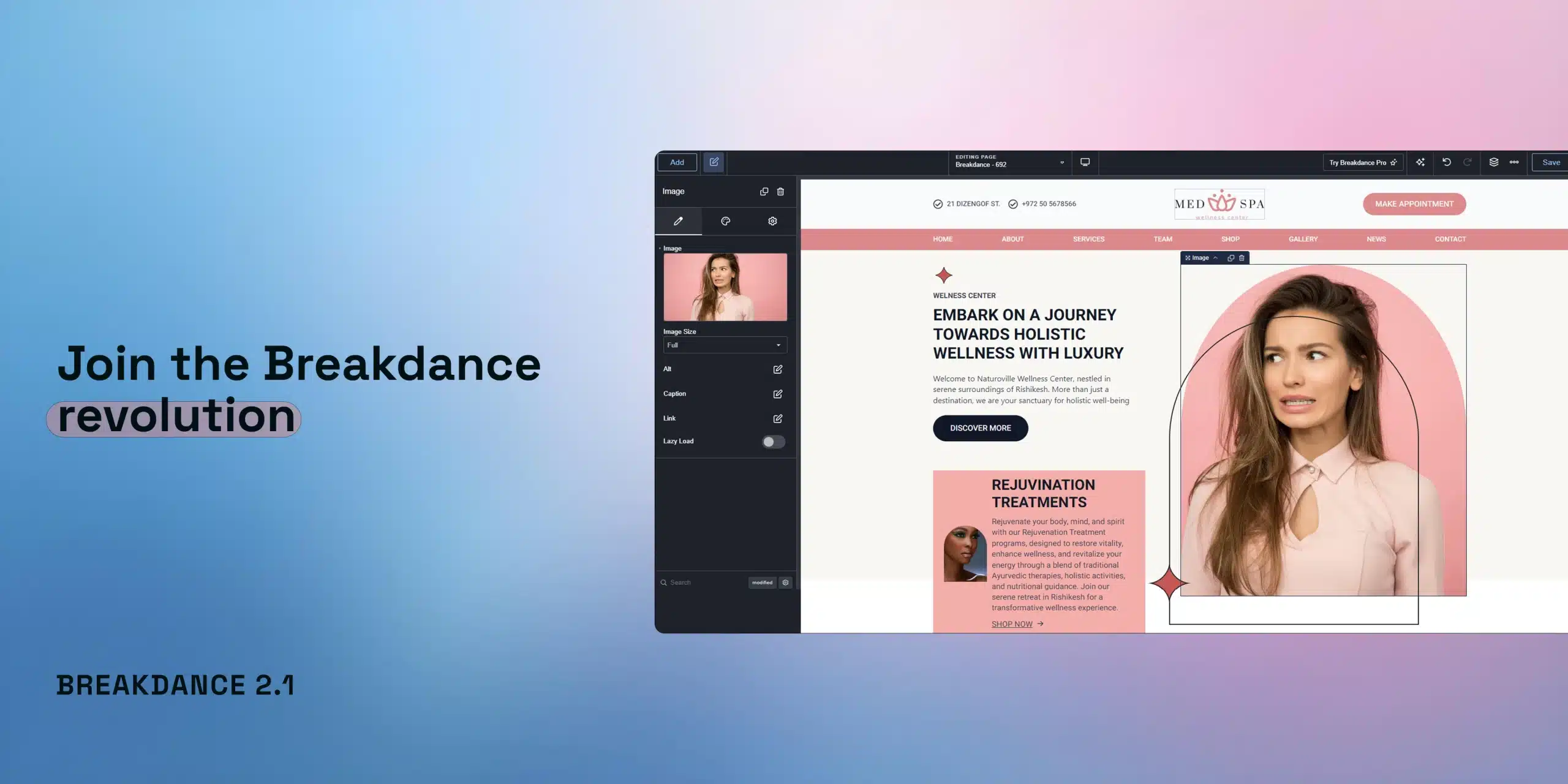 image of breakdance screen